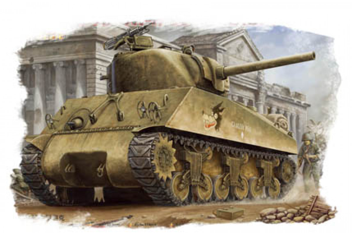 

Сборная модель HobbyBoss 1/48 U.S M4A3 Medium Tank 84803