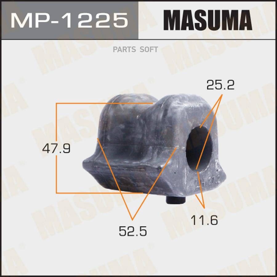 Втулка стабилизатора MASUMA /front/ NX300H, HARRIER / AYZ15L, ZSU60W [уп.1] LH 100054942624