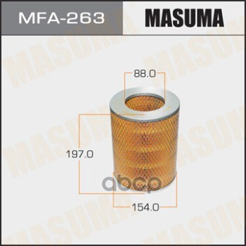 фото Фильтр воздушный masuma mfa263 (1/20) masuma арт. mfa263