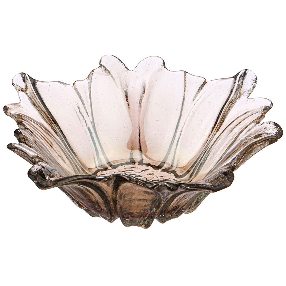 

Вазочка салатник "Luster beauty" fume 17см овки АКСАМ_339-136, 339-136