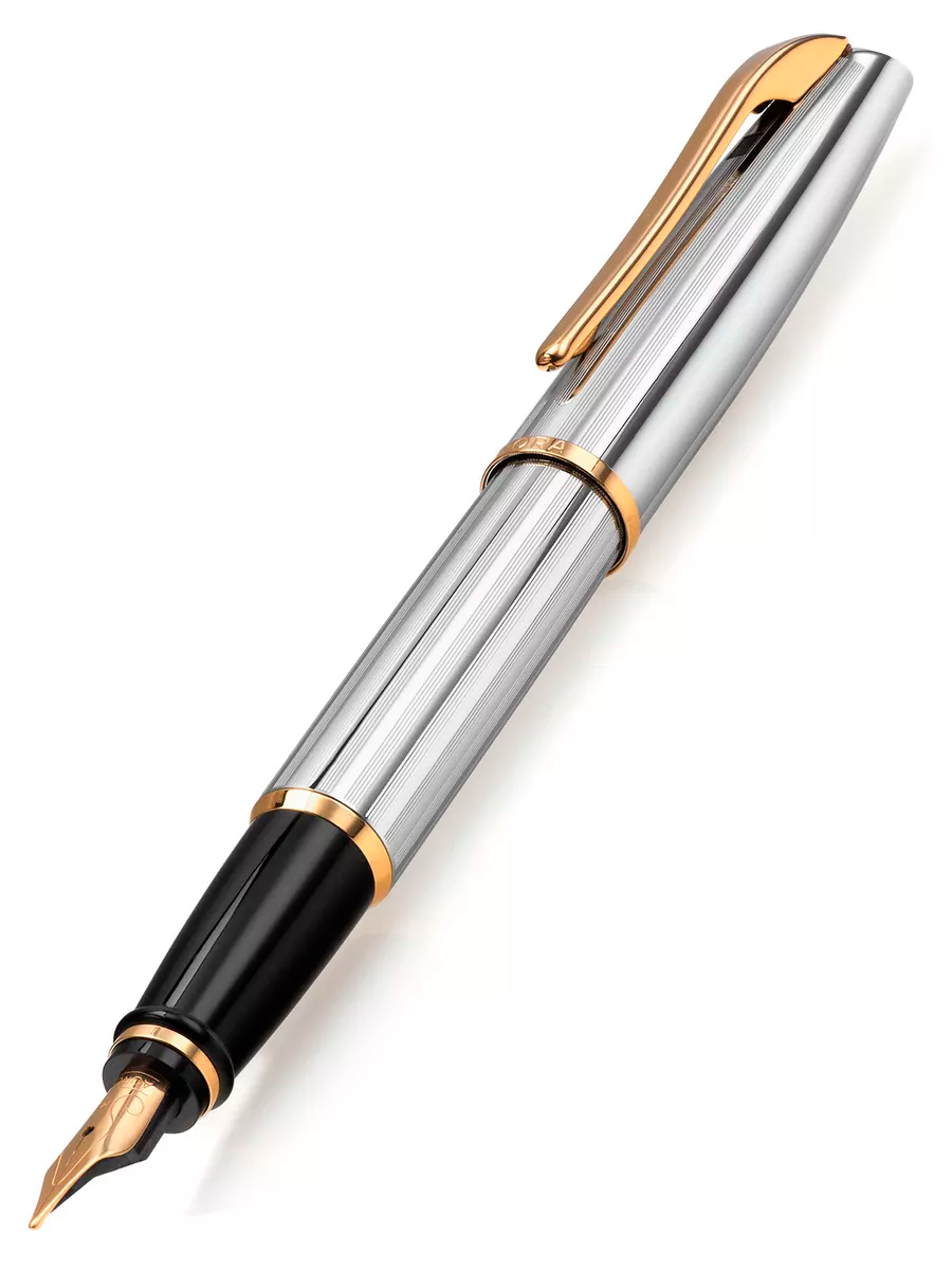 

Перьевая ручка Aurora Style Chrome LX, pen17-art15