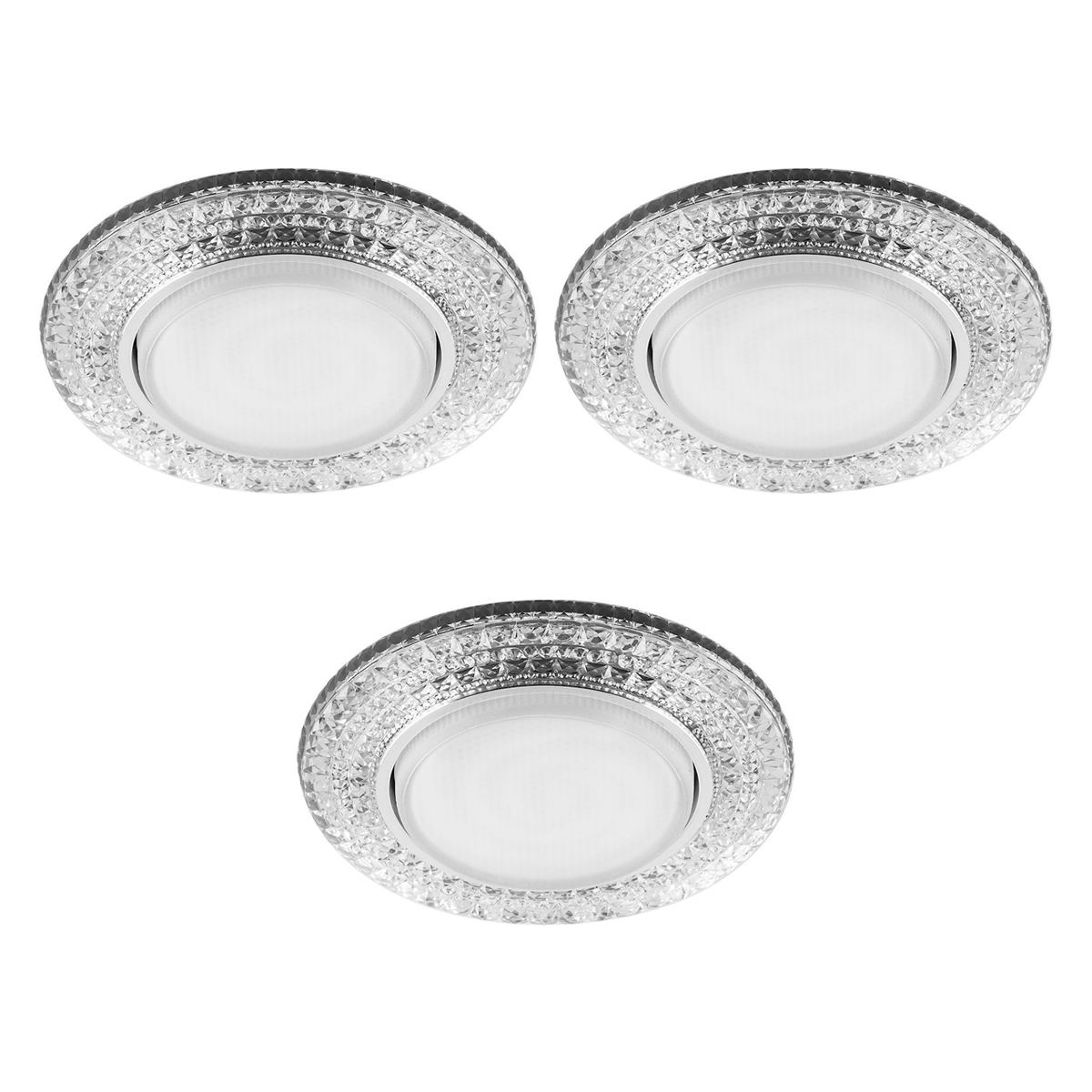 

Светильник с подсветкой Feron 41293 GX53 CD4020 15W 6400К хром в упаковке 3 шт., 41293