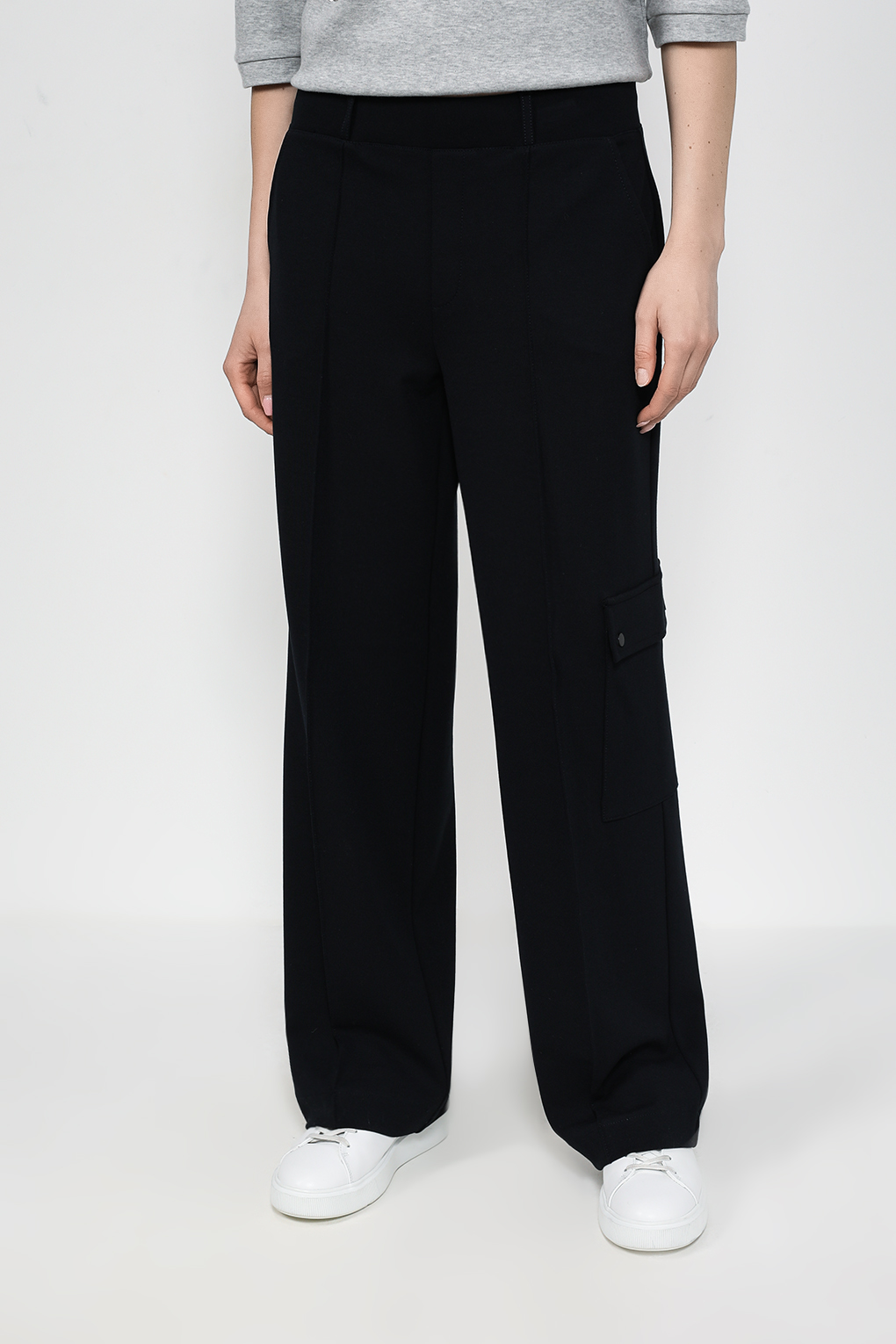 

Брюки женские Gerry Weber 222189-44030 синие 44, Синий, 222189-44030