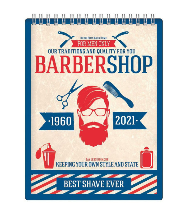 

Альбом для рисования Be Smart Barbershop 45 листов А5 на спирали