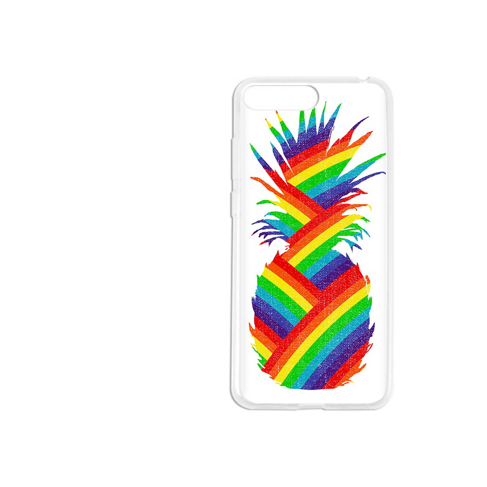 

Чехол MyPads Tocco для Honor 6 Plus радужный ананас (PT11207.67.566), Прозрачный, Tocco