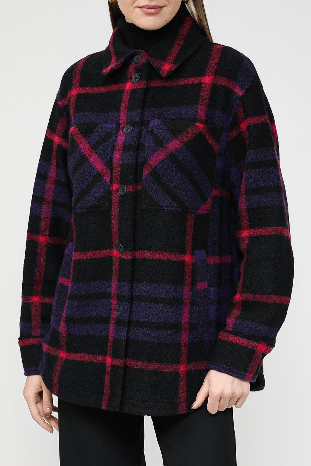 

Куртка женская Gerry Weber 230061-31229 синяя 46, Синий, 230061-31229