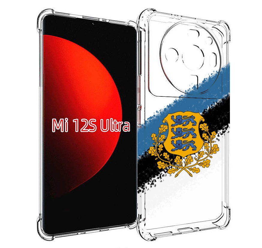 

Чехол MyPads герб флаг эстонии-2 для Xiaomi 12S Ultra, Прозрачный, Tocco