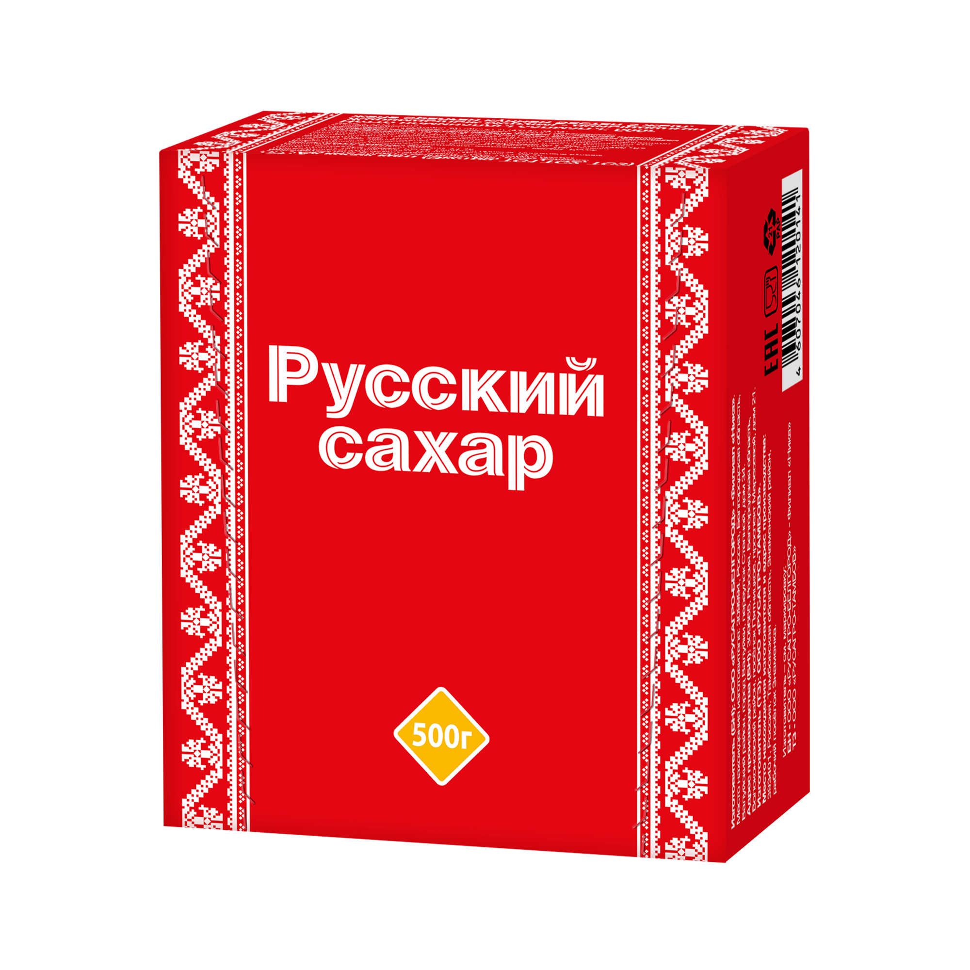 Сахар белый Русский сахар кусковой 05 кг х 40 шт 2146₽