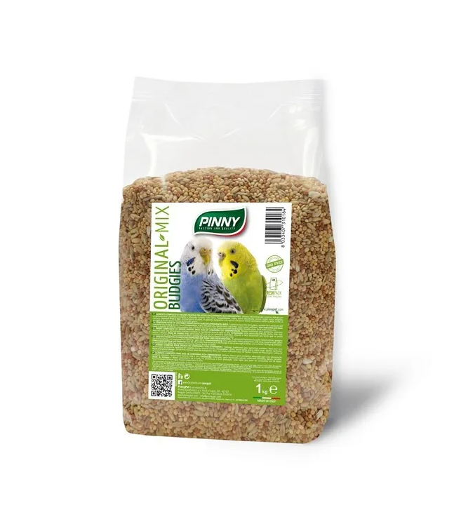 Сухой корм для волнистых попугаев Pinny Original Mix, 1 кг