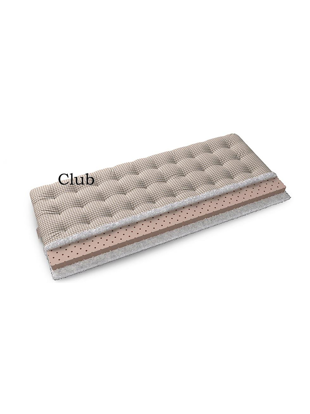 

Матрас топпер ALAT Home Gimi беспружинный 80x195, Бежевый