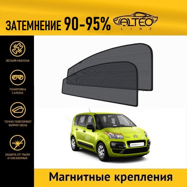 

Автошторки ALTEO на Citroen C3 Picasso, 1 (2009-2012)