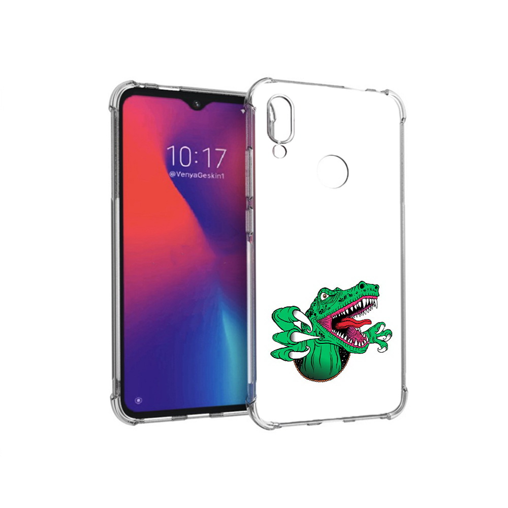 

Чехол MyPads Tocco для Xiaomi Redmi Note 7 крокодил (PT125338.275.417), Прозрачный, Tocco