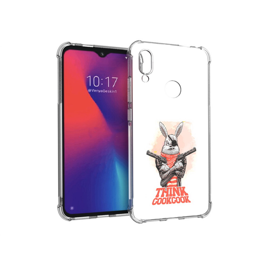 

Чехол MyPads Tocco для Xiaomi Redmi Note 7 кролик пират (PT125338.275.419), Прозрачный, Tocco