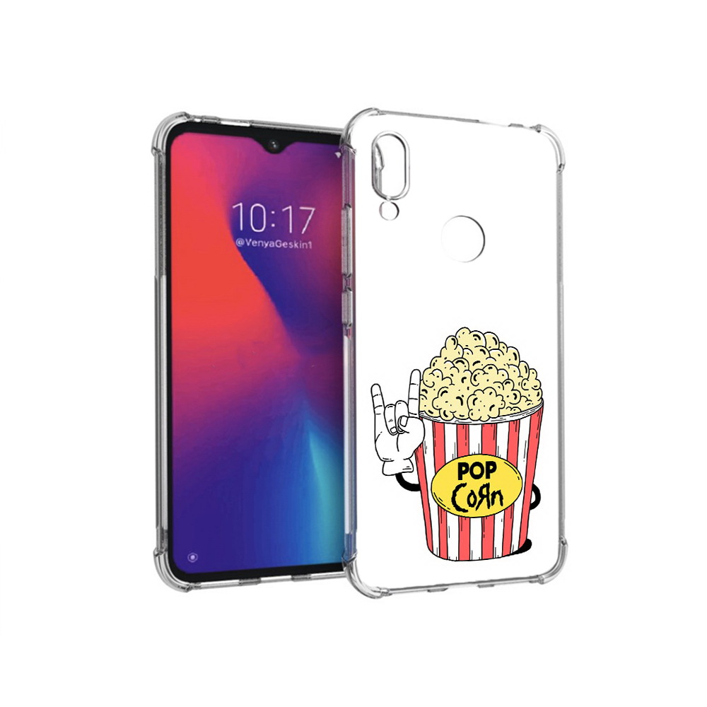 

Чехол MyPads Tocco для Xiaomi Redmi Note 7 крутой попкорн (PT125338.275.427), Прозрачный, Tocco