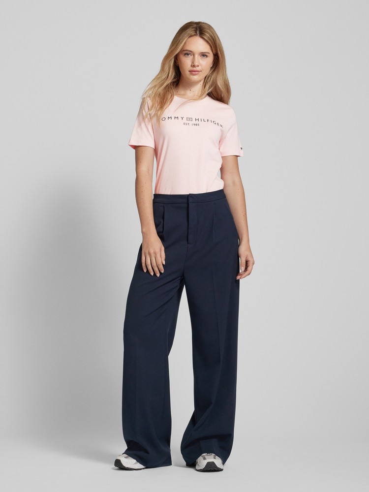 

Футболка женская Tommy Hilfiger WW0WW40276 розовая XXL, Розовый, WW0WW40276