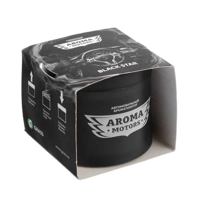 

Ac-0171 Ароматизатор Гелевый 'Aroma Motors' Black Star GraSS AC0171, Черный