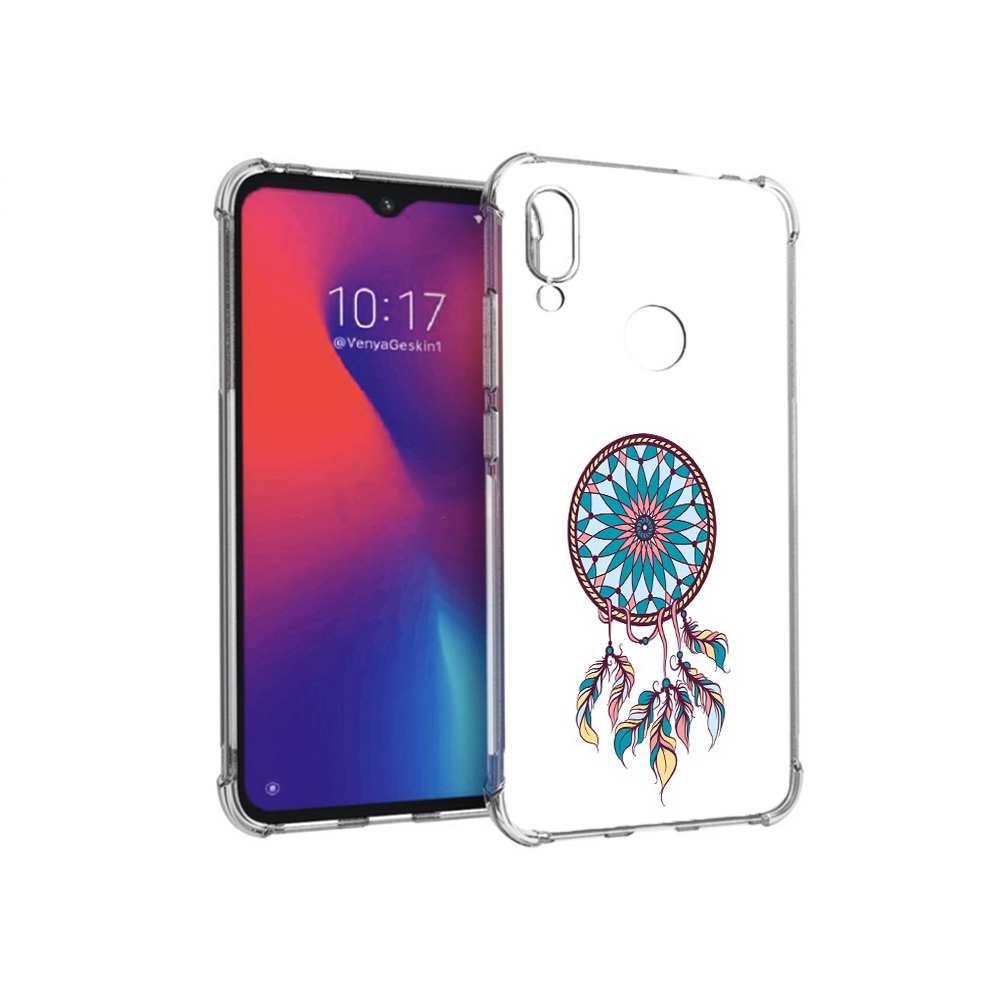 

Чехол MyPads Tocco для Xiaomi Redmi Note 7 ловец снов синий (PT125338.275.443), Прозрачный, Tocco