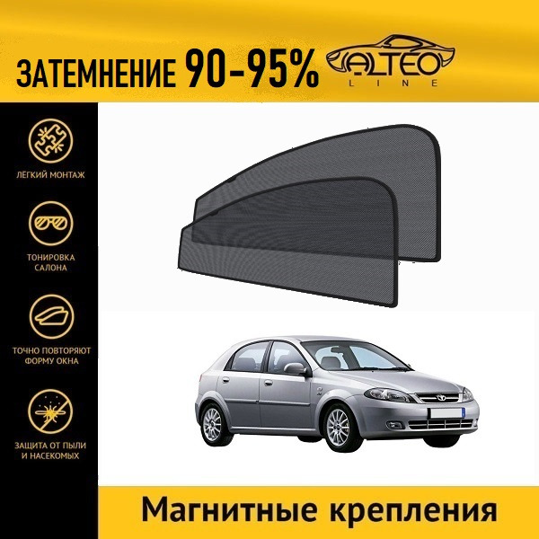 

Автошторки ALTEO на Daewoo Lacetti, 1рестайлинг (2004-2009) хэтчбек 5d