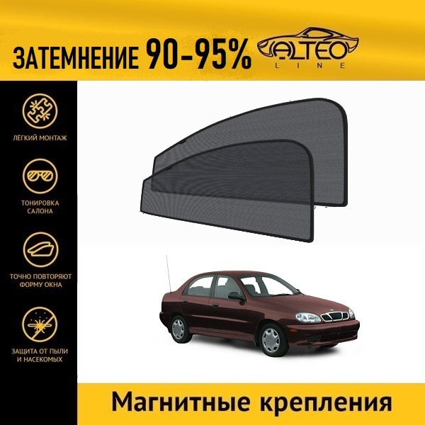 

Автошторки ALTEO на Daewoo Lanos (1997-2008) седан