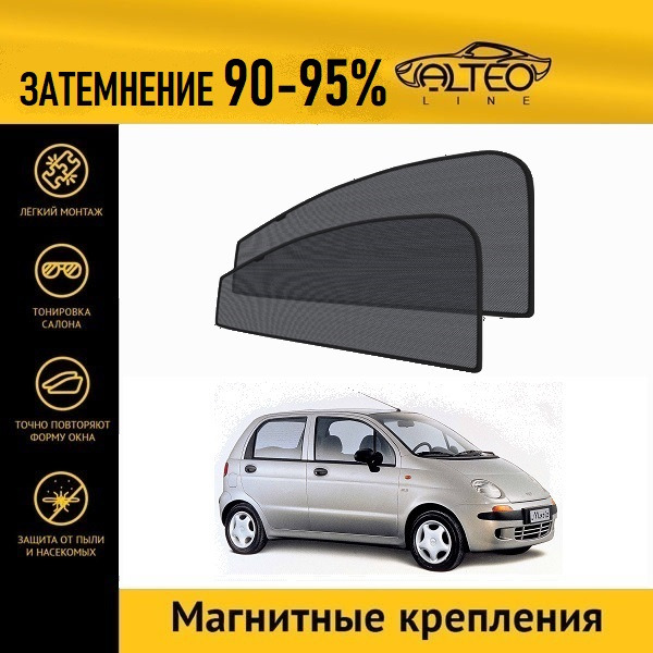 

Автошторки ALTEO на Daewoo Matiz, 1 (1997-2000)