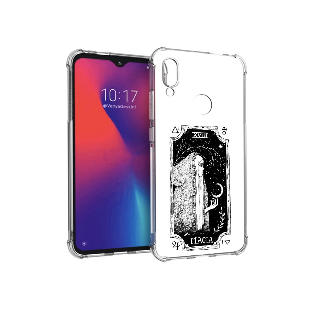 

Чехол MyPads Tocco для Xiaomi Redmi Note 7 лунная магия (PT125338.275.447), Прозрачный, Tocco