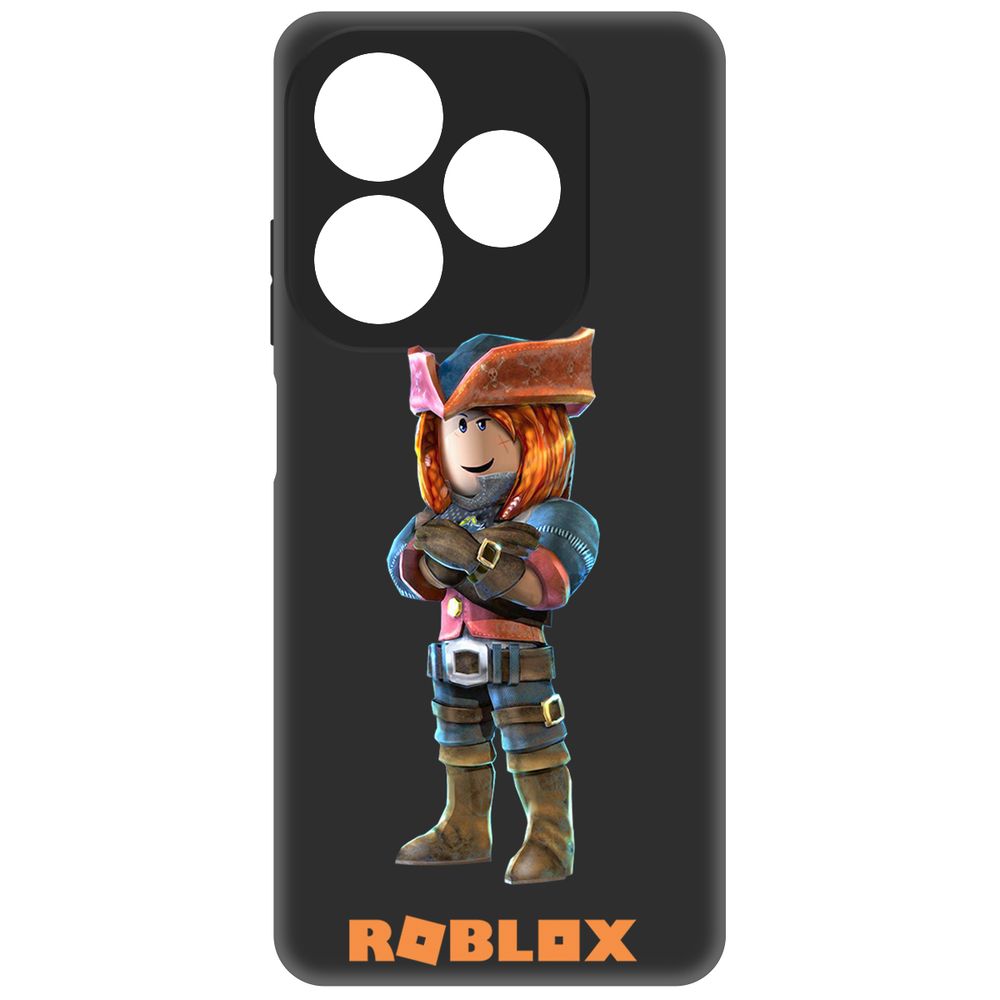 

Чехол-накладка Krutoff Soft Case Roblox-Эзебель для INFINIX Smart 8 Pro черный