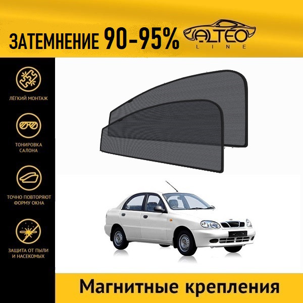 

Автошторки ALTEO на Daewoo Sens (2002-2007) седан