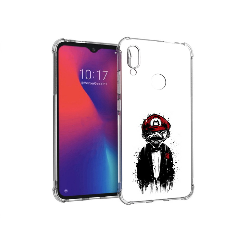 

Чехол MyPads Tocco для Xiaomi Redmi Note 7 марио (PT125338.275.458), Прозрачный, Tocco