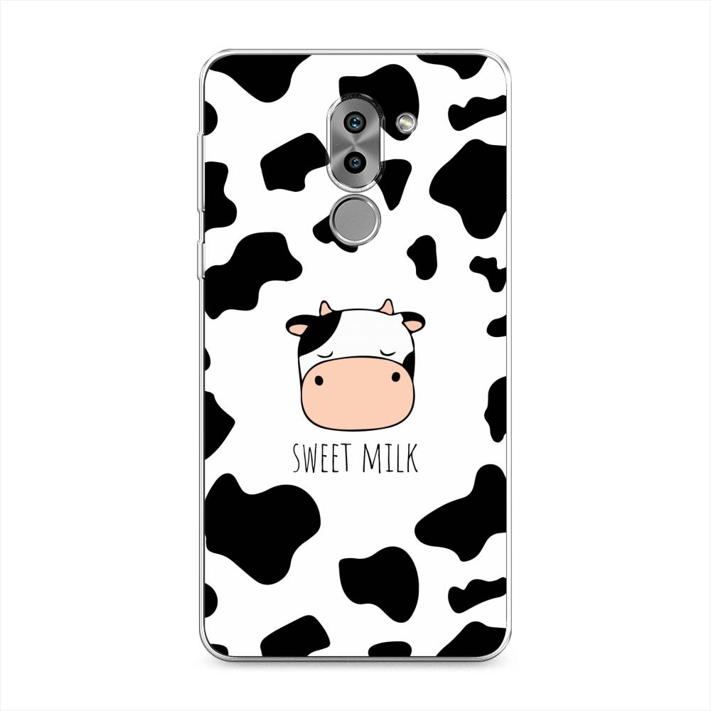

Чехол на Honor 6X "Sweet milk", Розовый;белый;черный, 60750-1