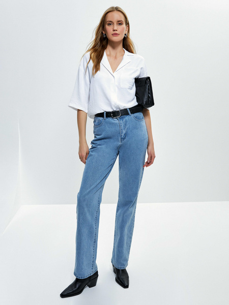 

Блуза женская ZARINA 2368159369 белая S, Белый, 2368159369