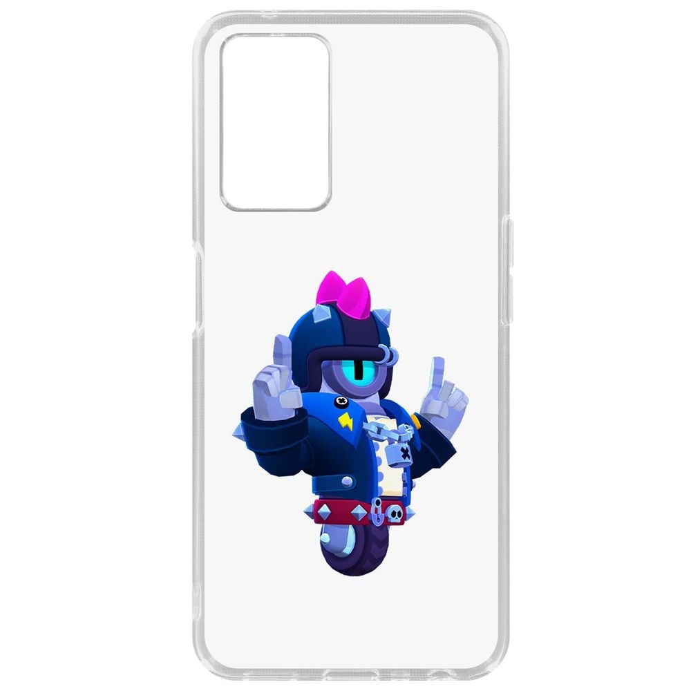 

Чехол-накладка Brawl Stars-Дикий Сту для Oppo A96, Прозрачный