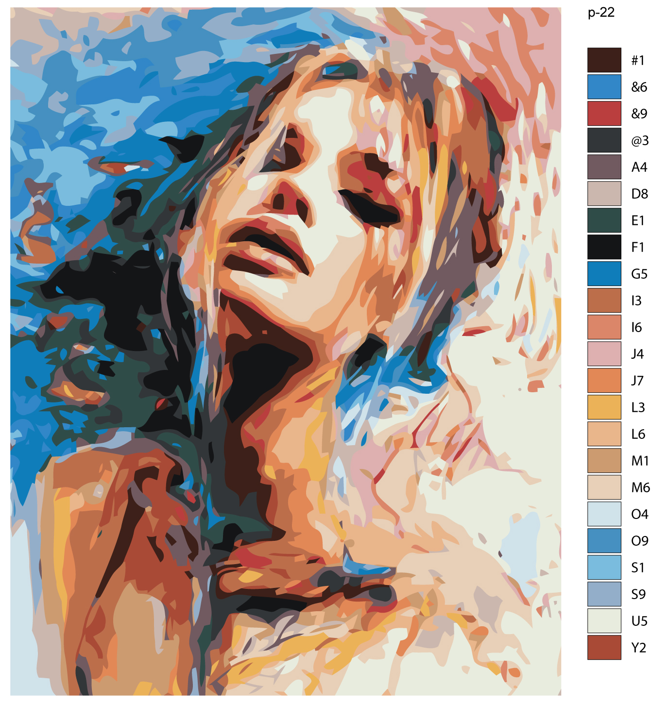 

Картина по номерам, 40 x 50, IIIR-p-22, "Живопись по номерам",, IIIR-p-22