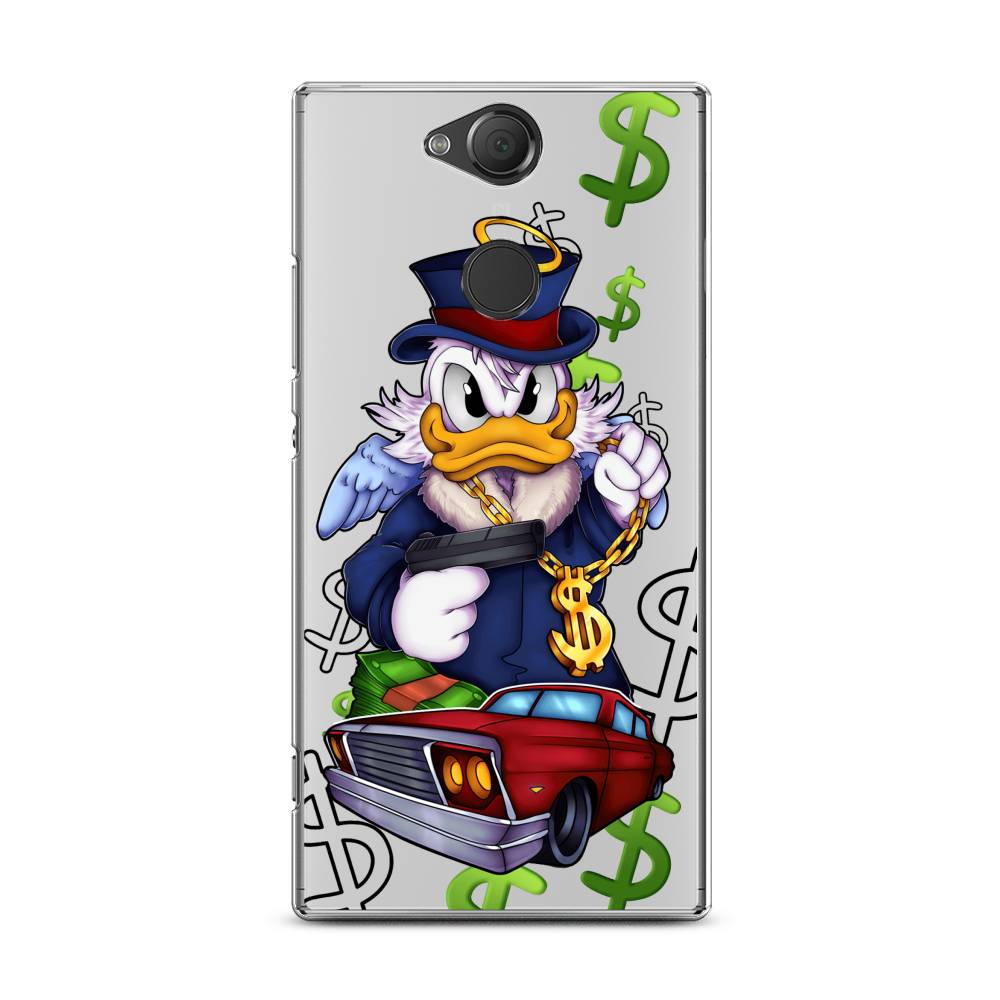 

Чехол для Sony Xperia XA2 Plus "Scrooge McDuck with a Gold Chain", Красный;синий;белый, 53550-6