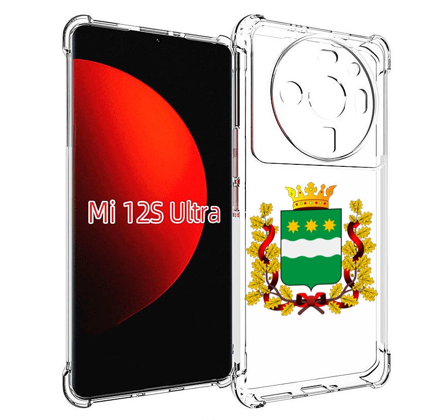 

Чехол MyPads герб-амурскои-области для Xiaomi 12S Ultra, Прозрачный, Tocco
