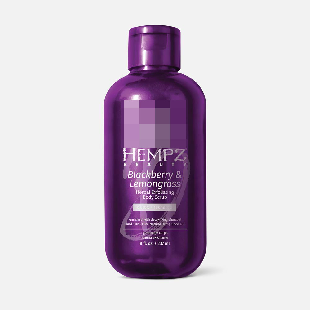 Скраб для тела Hempz Blackberry Lemongrass Body Scrub для глубокого очищения 237 мл 4589₽