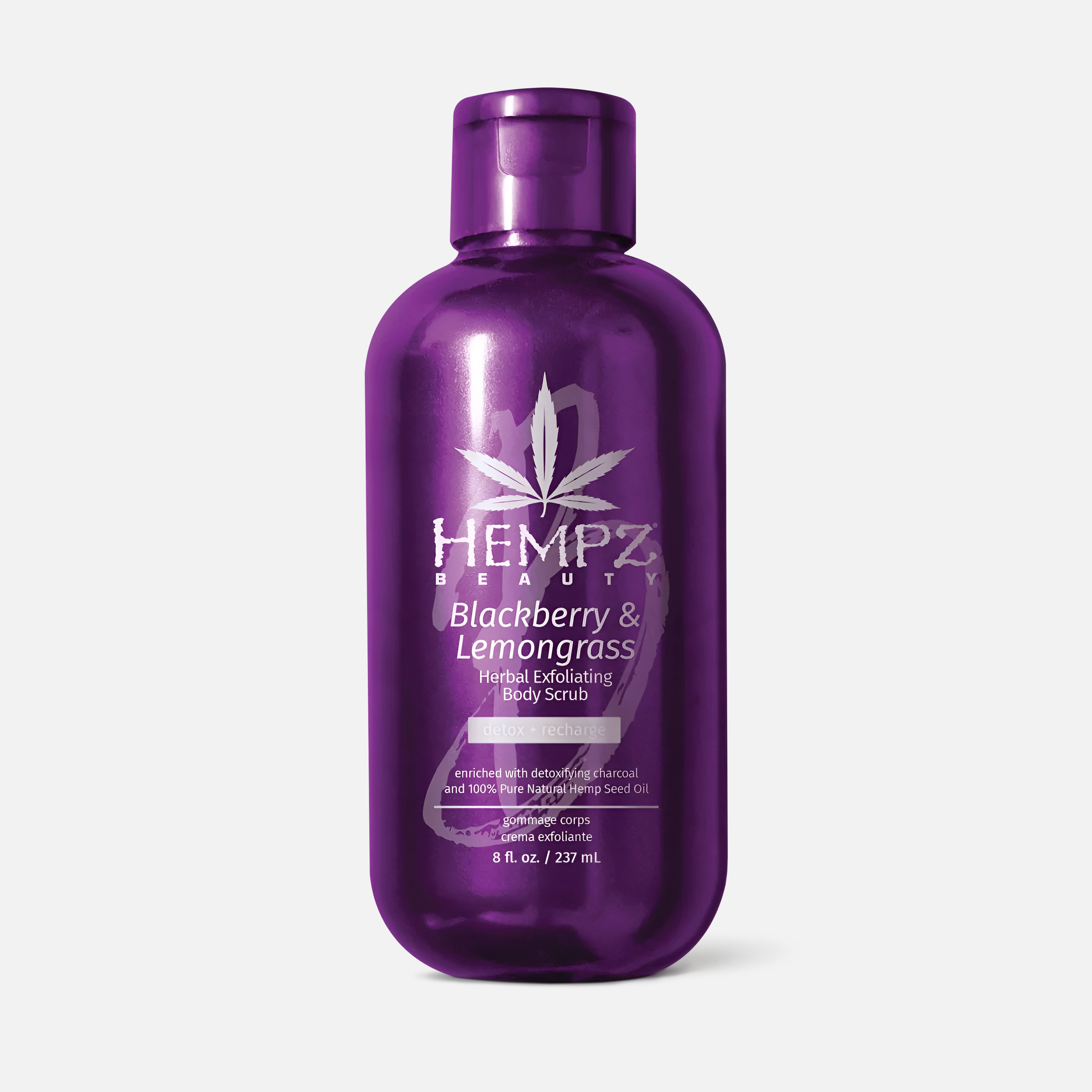 Скраб для тела Hempz Blackberry & Lemongrass Body Scrub для глубокого очищения 237 мл