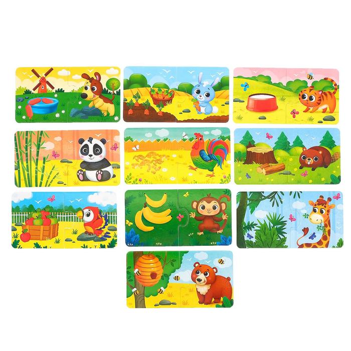 

Пазл Puzzle Time Кто что ест 5377341, 5377341-1