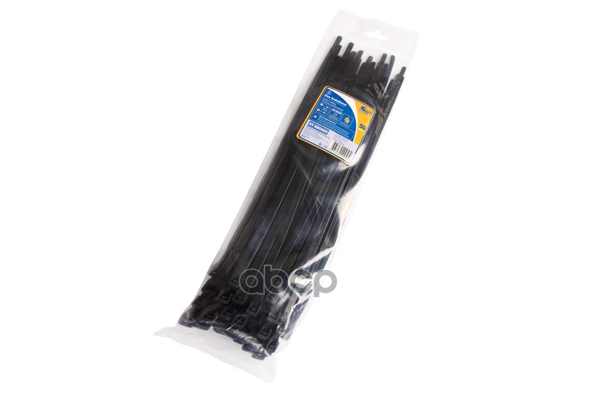 

Kraft Kt880624 Хомут Нейлоновый, Черный (7,6*300)