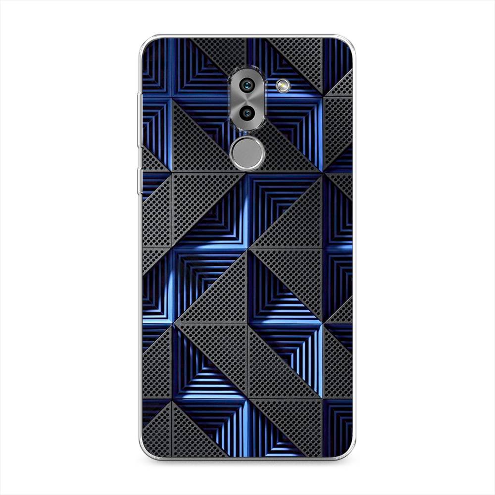 

Чехол на Honor 6X "IBM", Серый;синий, 60750-3