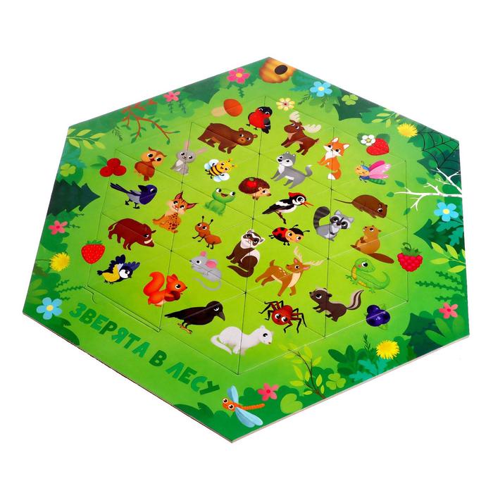 

Пазл Puzzle Time Зверята в лесу 24эл 6485445, 6485445-1