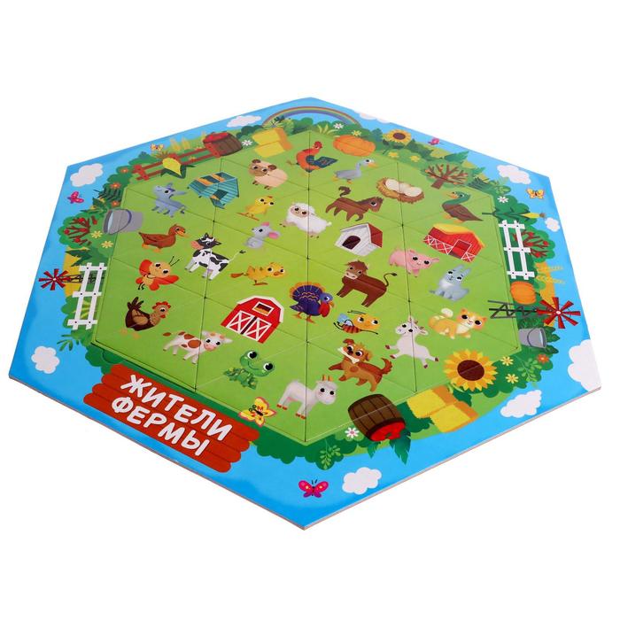 

Пазл Puzzle Time Жители фермы 24эл 6485446, 6485446-1