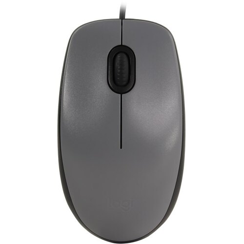 Проводная мышь Logitech M110 Silent серый 910-005502 272900₽