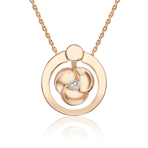 

Бегунок из белого/красного золота PLATINA jewelry 03-3365-00-101-1111, бриллиант, 03-3365-00-101-1111