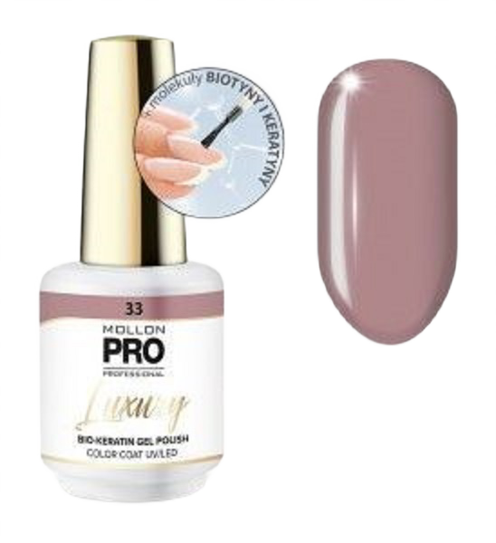 Гель-лак Mollon Pro Luxury Color Coat 33 Tiramisu 8 мл 320₽