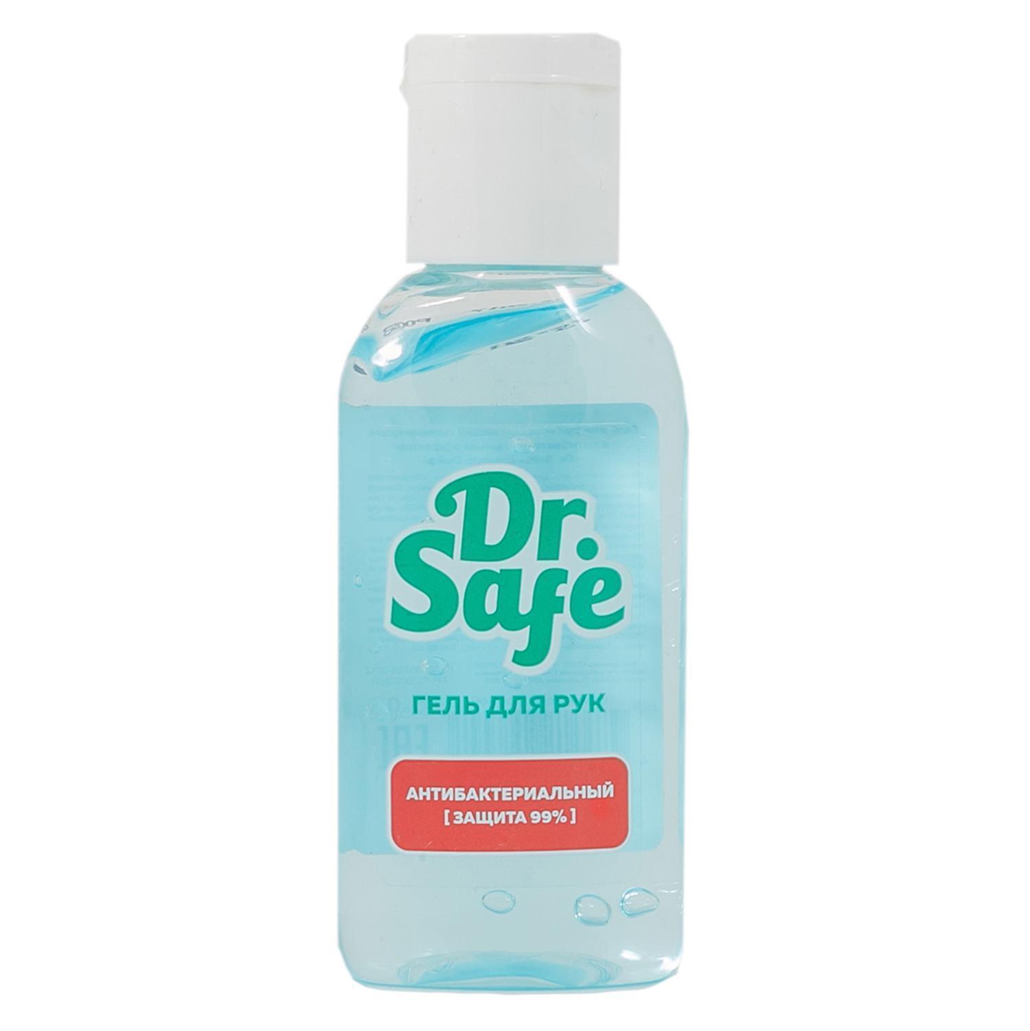 

Гель Dr.Safe для рук антибактериальный без запаха, 1 200 мл. (20*60 мл/уп)