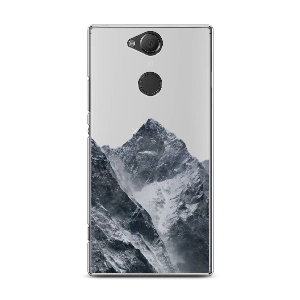 

Чехол для Sony Xperia XA2 Plus "Горы арт 4", Серый;бежевый, 53550-2