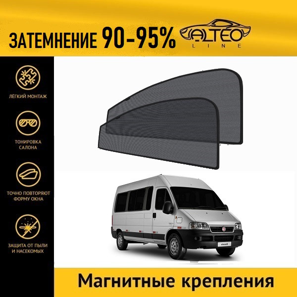 

Автошторки ALTEO на Fiat Ducato 2 (1993-2012) автобус