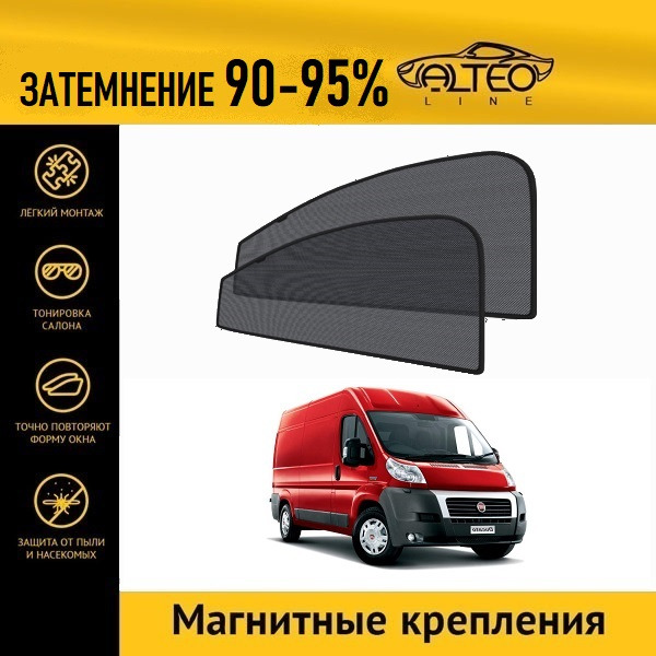 

Автошторки ALTEO на Fiat Ducato 3 (2006-2014) фургон