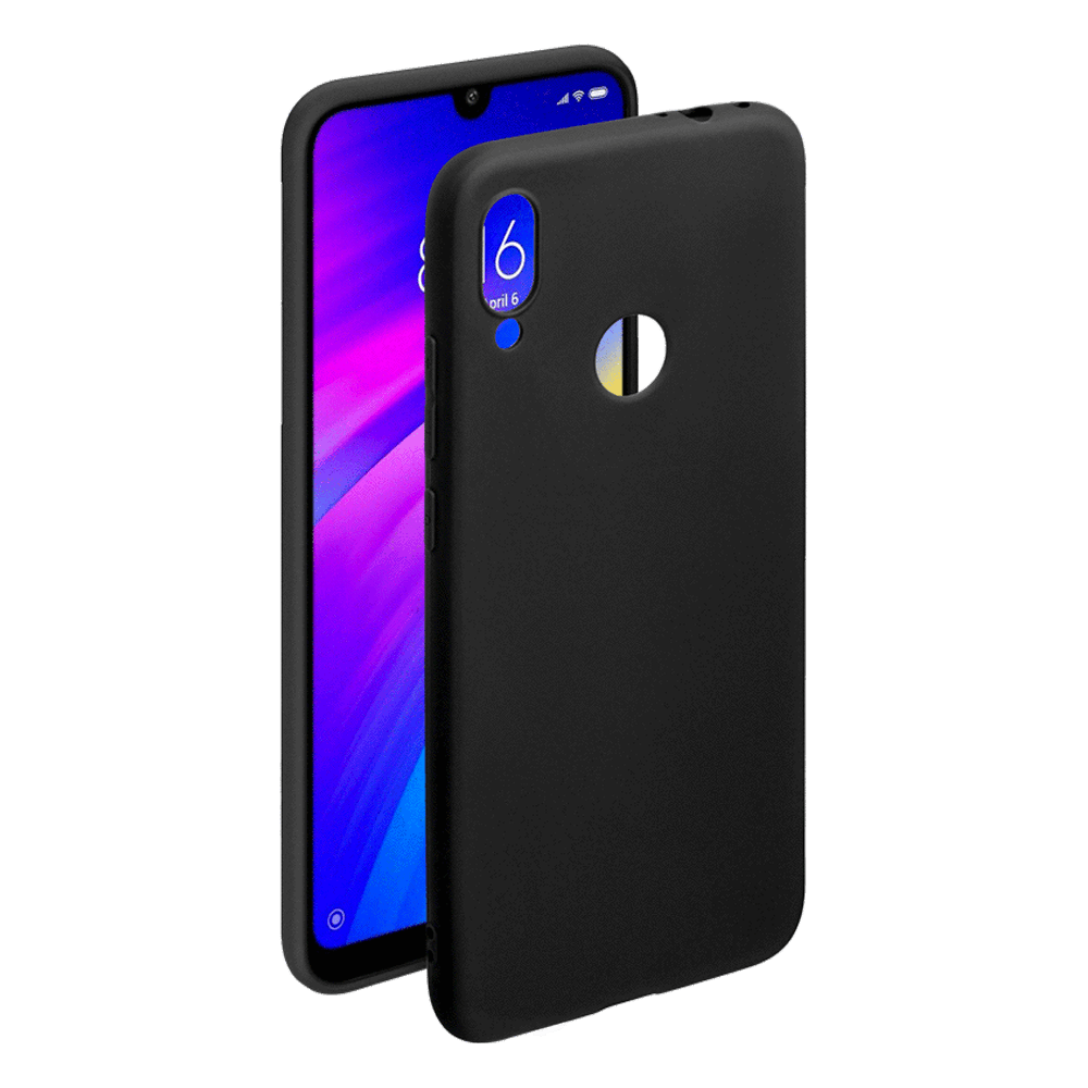 

Чехол Gel Color Case для Xiaomi Redmi 7 (2019), черный, Deppa 87143, 87143
