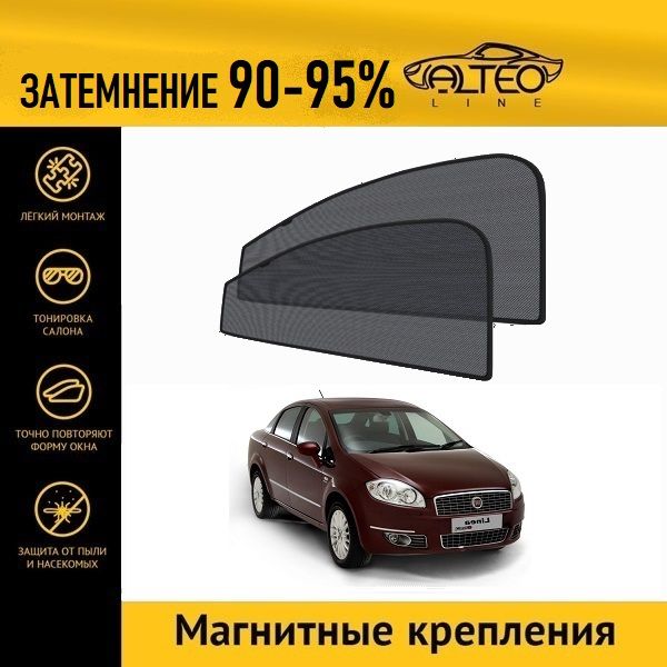 

Автошторки ALTEO на Fiat Linea (2007-2015)